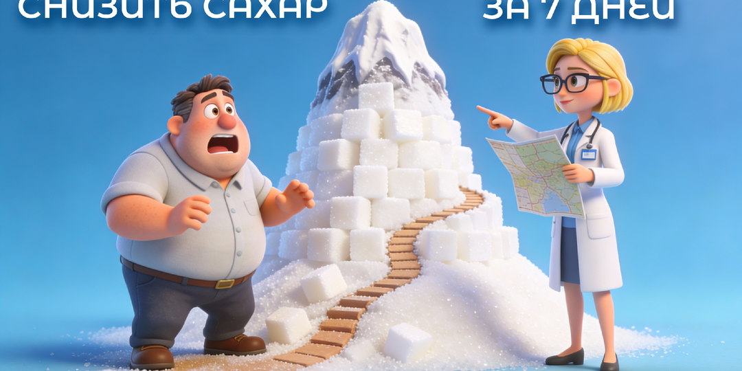 «Сахар 15, что делать?!»: Как сбить глюкозу за 7 дней без магии и танцев с бубном? Пошаговый план эндокринолога
