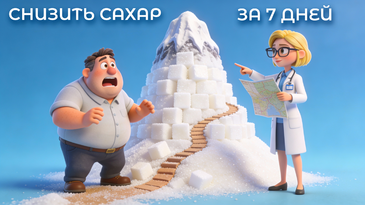 «Сахар 15, что делать?!»: Как сбить глюкозу за 7 дней без магии и танцев с бубном? Пошаговый план эндокринолога