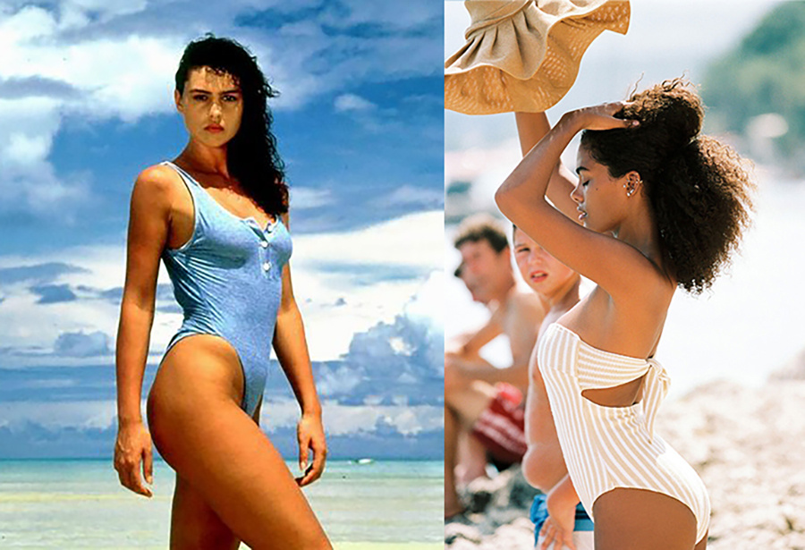 Моника Беллуччи и Тина Кунаки