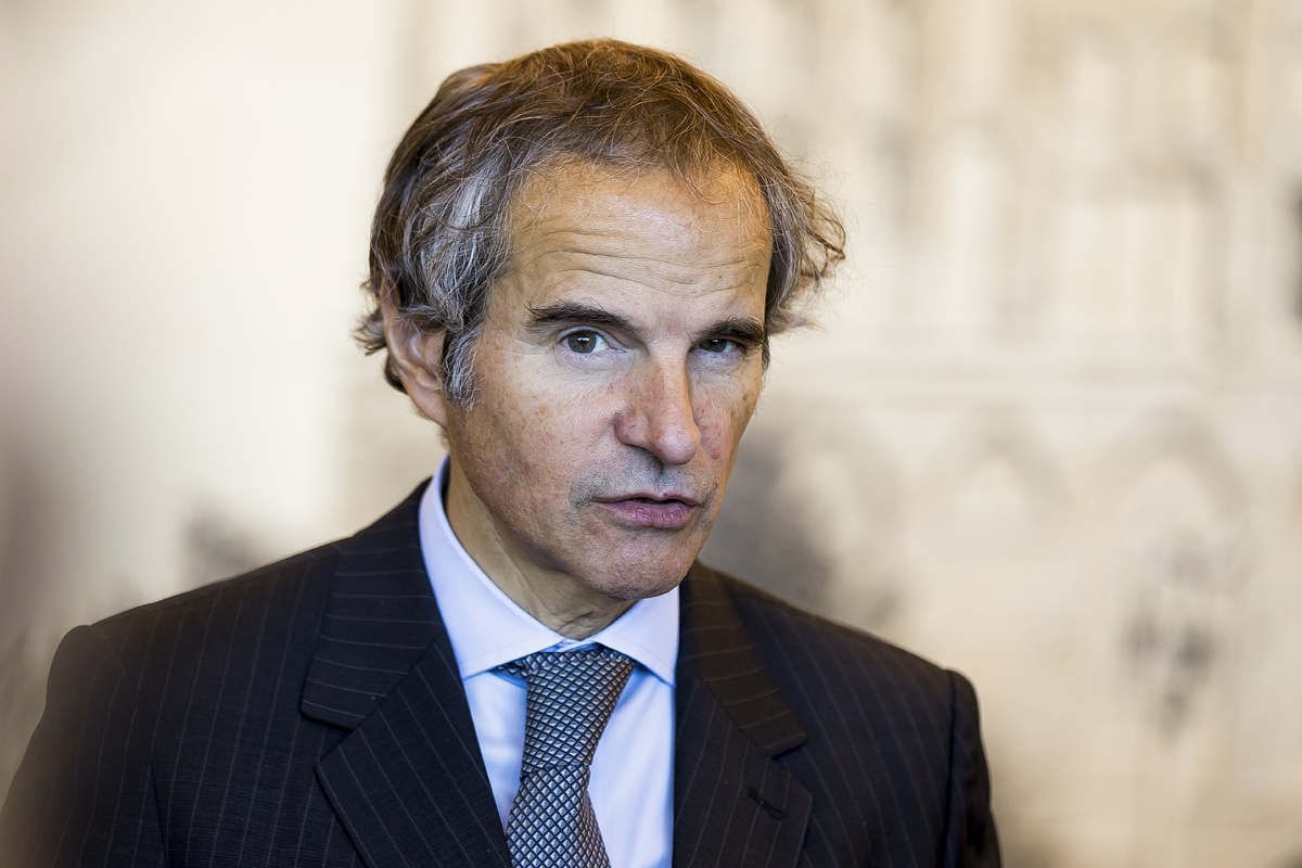    Генеральный директор МАГАТЭ Рафаэль Гросси  Alexandr Podgorchuk, Rosatom State Atomic Energy Corporation via AP