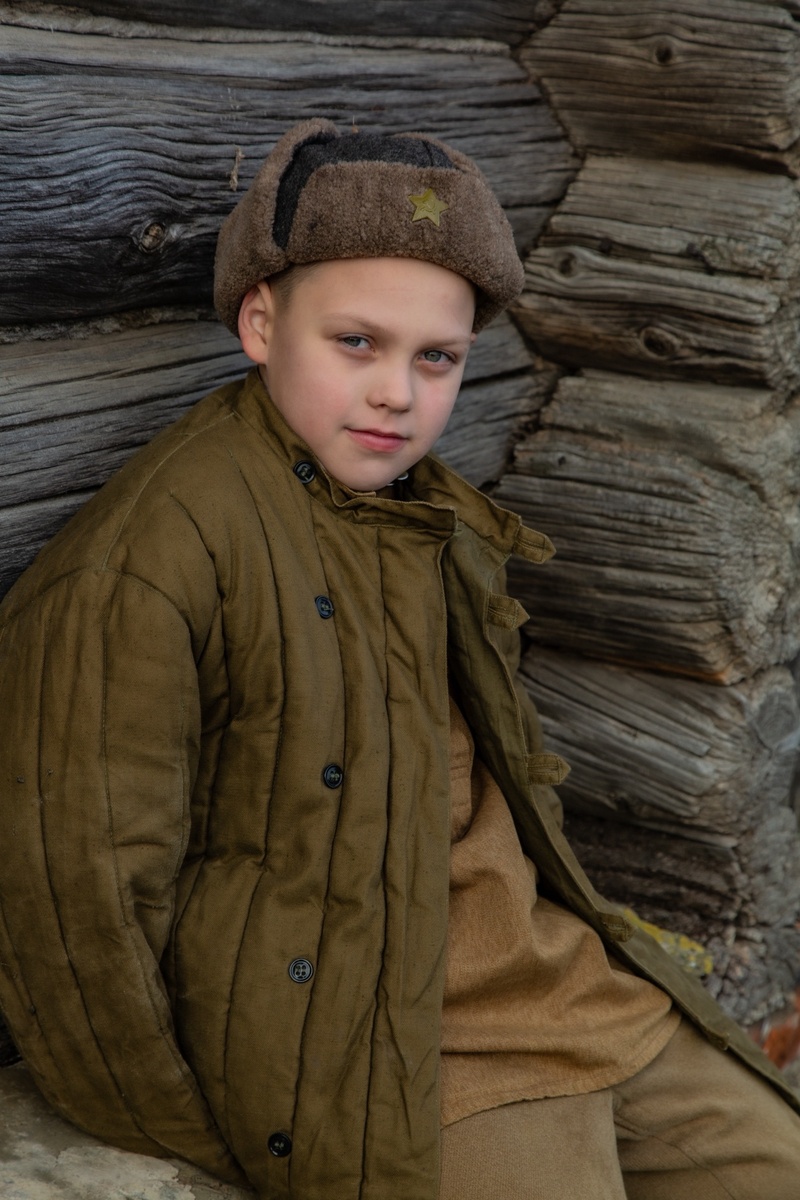 Глеб Соколовский в роли Орленка (фото из личного архива).