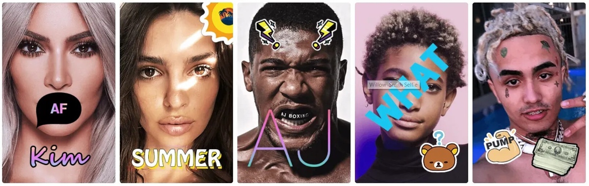 Фильтры Stickeroid для фото