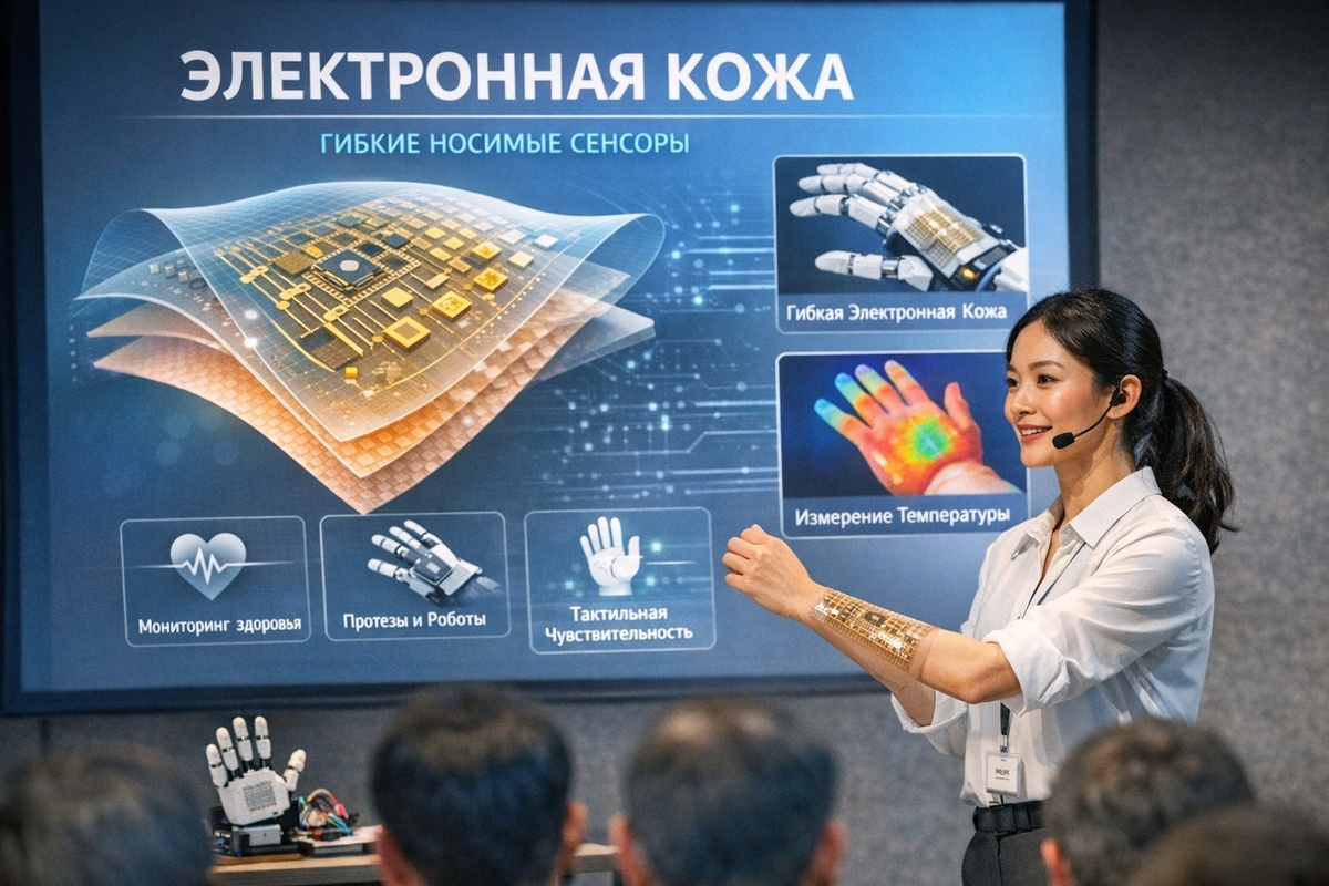 Электронная кожа: искусная кожа для цифровой эпохи
