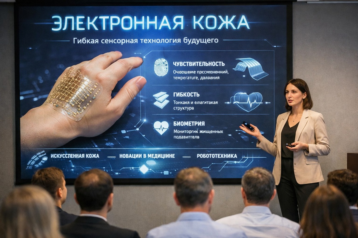 Электронная кожа: искусная кожа для цифровой эпохи