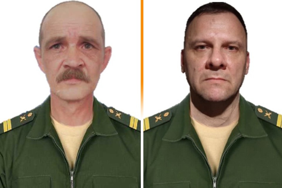    Младший сержант Александр Бойцов и Сержант Дмитрий Абрамов