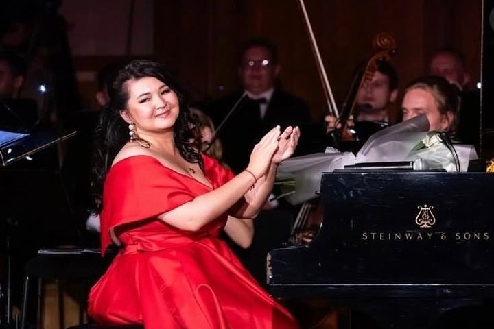    Миляуша Хайруллина на авторском концерте. из соцсетей Миляуши Хайруллиной