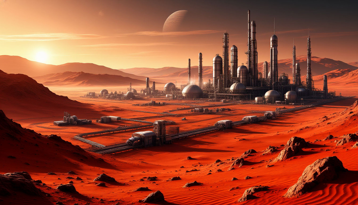 Русский Марс: зачем нашей цивилизации заводы на мёртвой планете
