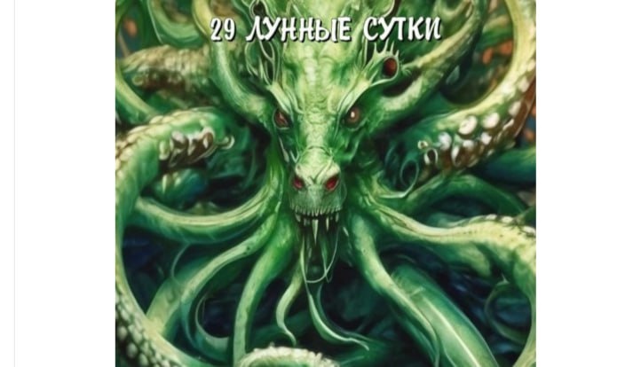 Символ 29-х лунных суток - гидра, спрут