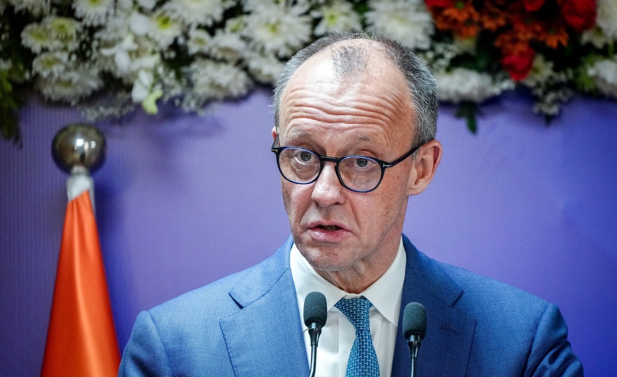     Канцлер Германии Фридрих Мерц / globallookpress.com / Kay Nietfeld