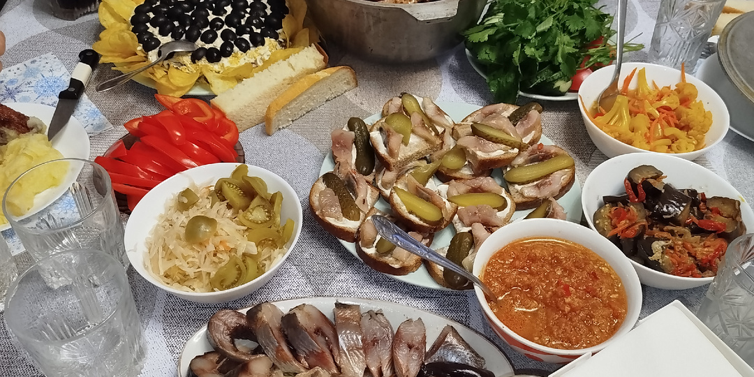 Пятничные посиделки с родными и друзьями