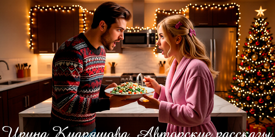 - Оливье оставь! Не для тебя готовила! – закричала на мужа и спрятала от него еду