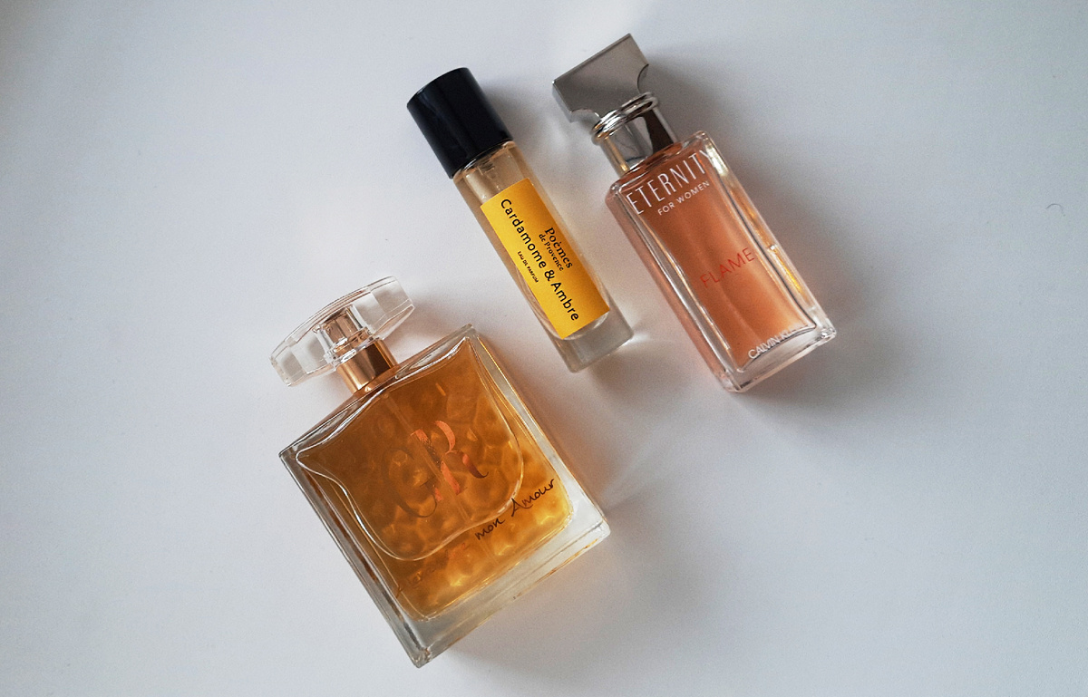Georges Rech Alexandrie mon Amour, Poemes de Perovence CARDAMOME & AMBRE, Eternity Flame Calvin Klein.