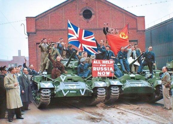 Английские танки Mk.III «Валентайн» готовы к отправке в СССР