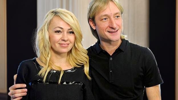 Яна Рудковская и Евгений Плющенко