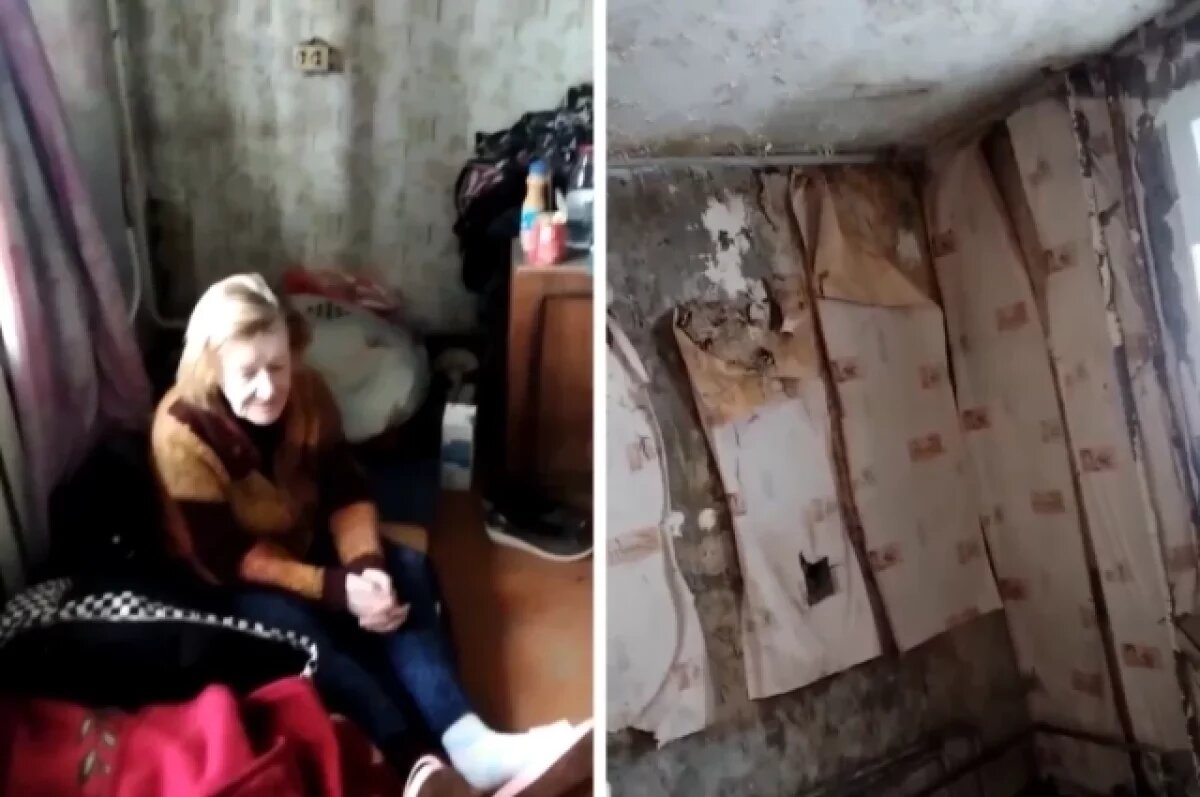    На Камчатке начали проверку по нечеловеческим условиям жилья пенсионерки