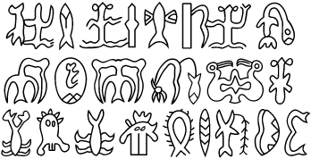 Знаки Ронго-Ронго