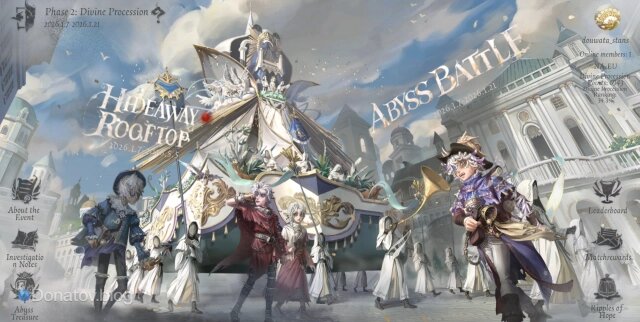    Страница Call of the Abyss IX в Identity V