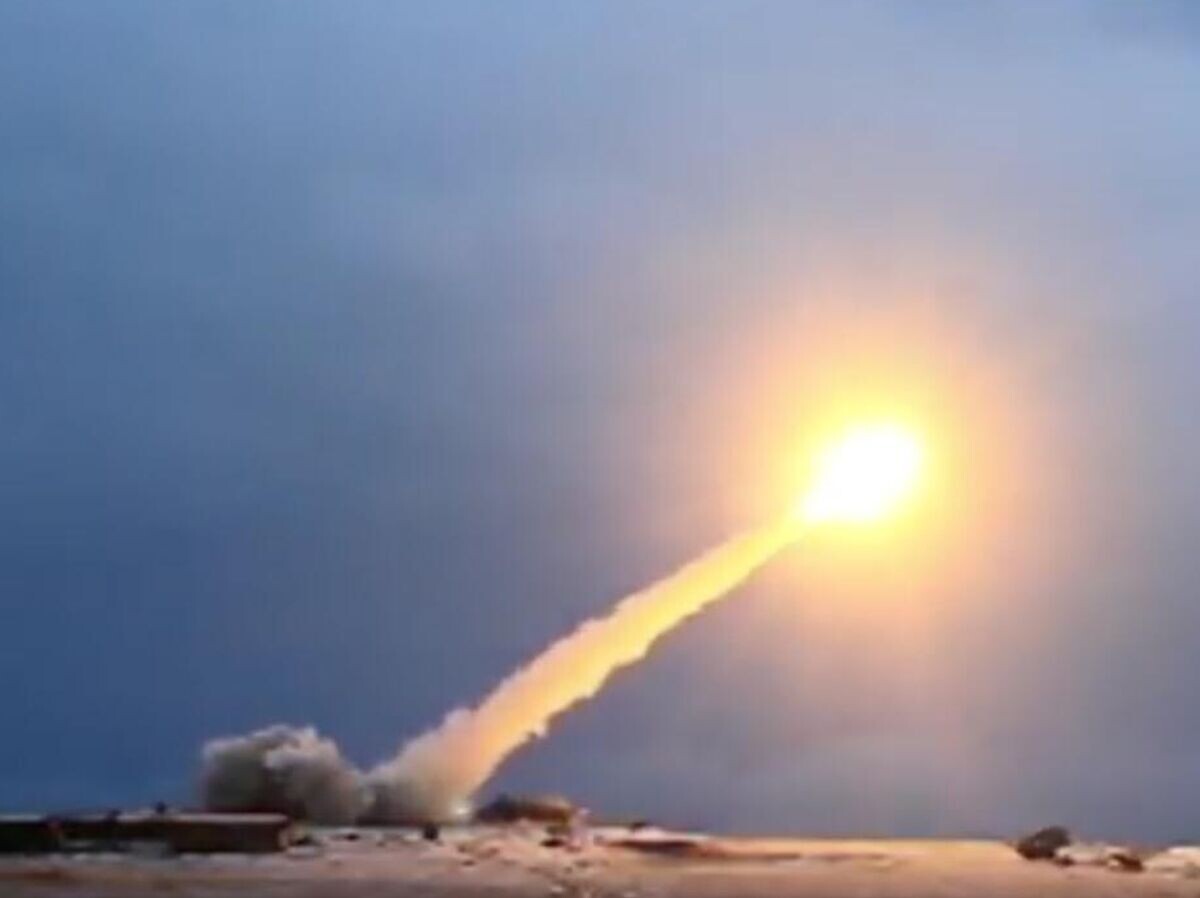    Испытания крылатой ракеты с ядерным двигателем «Буревестник»© РИА Новости . Министерство обороны РФ