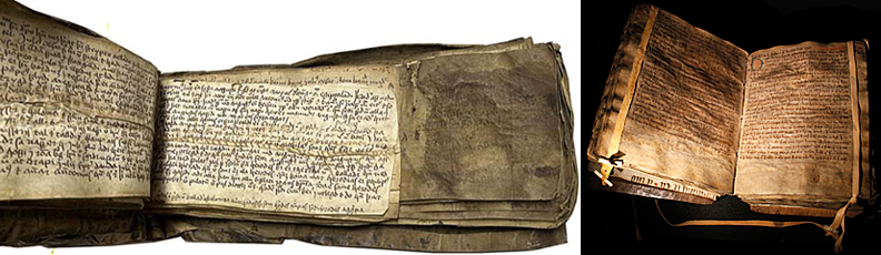 Исландские саги из коллекции Арни Магнуссона, хранящиеся в Рейкьявике и включает в себя около 3000 средневековых и постсредневековых рукописей. Исландские скальды были очень востребованными, и богатые викинги нанимали их для того, чтобы их история и подвиги были рассказаны и переданы из поколения в поколение. В Средние века исландцы записывали эти устные предания как на латыни, так и на древнескандинавском языке, а тексты этого периода писались на пергаменте, который изготавливался из телячьей кожи. Фото: Tom Lorenz