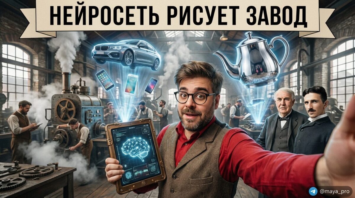    Фотореалистичные рендеры продукции завода, созданные нейросетью Артур Хорошев