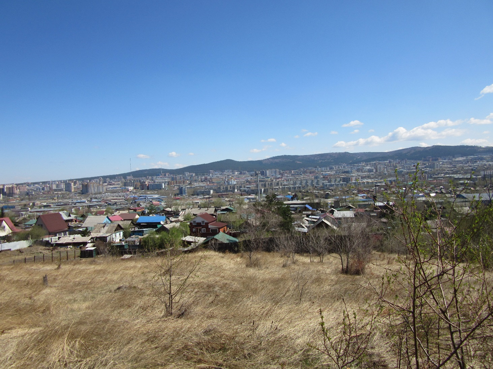 Вид с Титовской сопки на Читу. Фото автора.