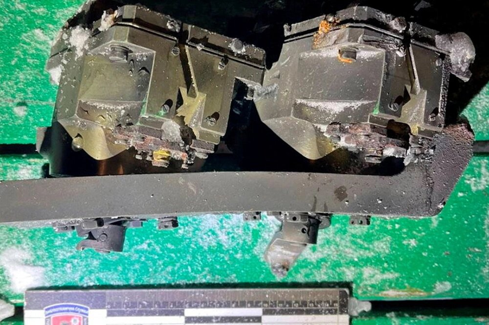    Обломки «Орешника» Фото: Reuters