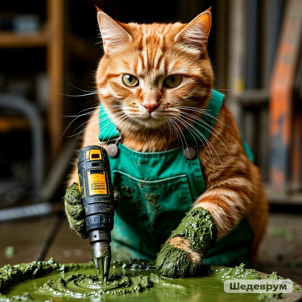 Дрель - классный инструмент! Он гарантированно делает дырки! Только где. А, не важно!