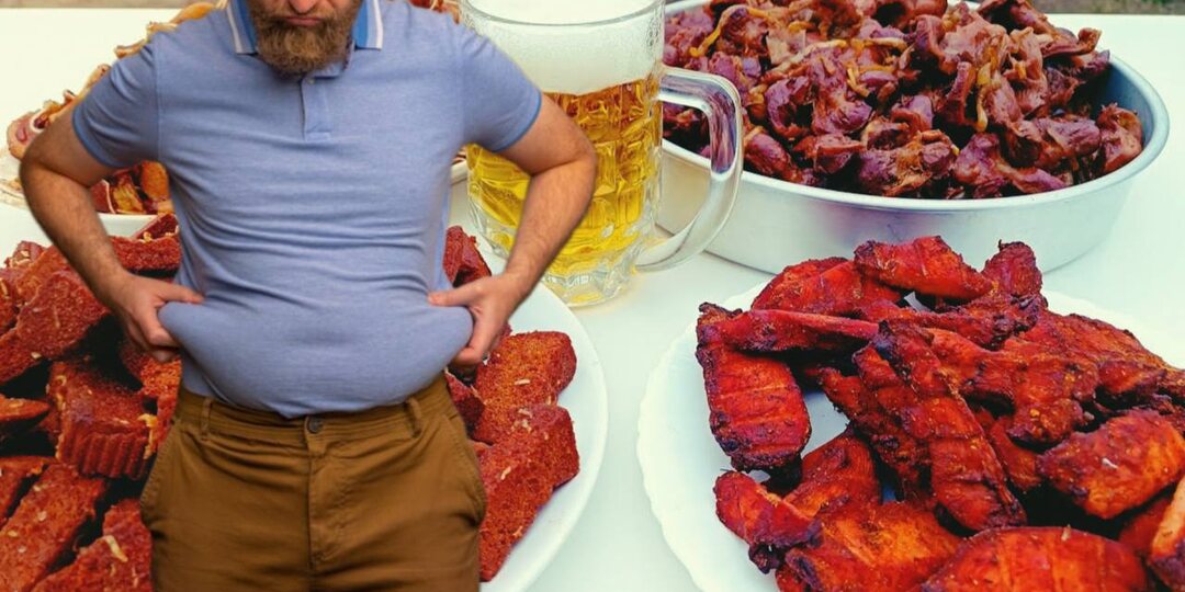 90% мужиков гордятся пивным пузиком, не понимая, как жир на внутренних органах крадёт годы жизни и делает её пустой и некачественной