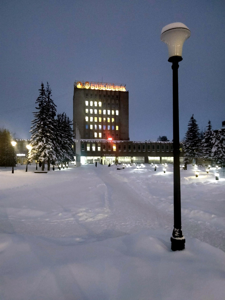 город Родники. проходная индустриальной площадки