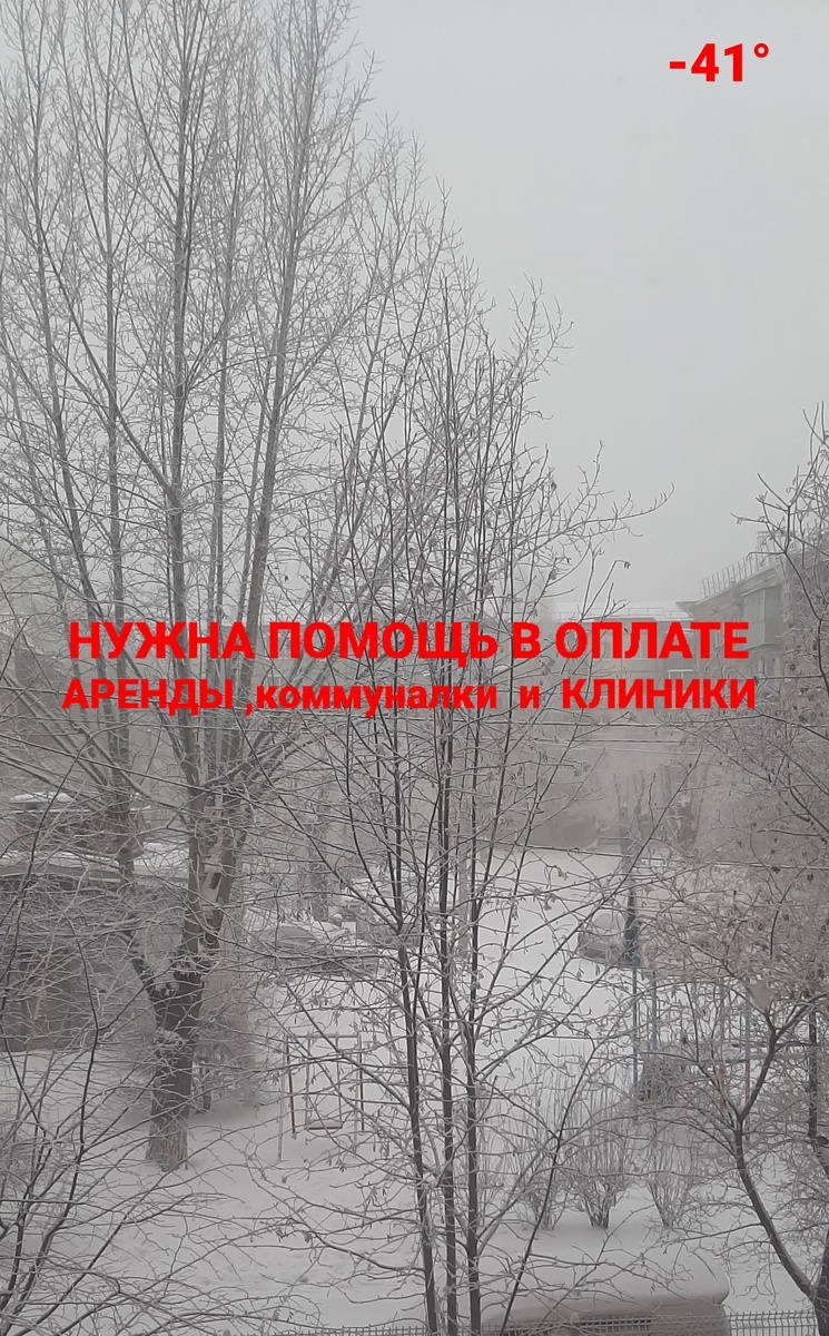 Вид из окна . Морозище.