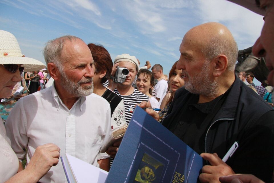    Анатолий Заболоцкий в Алтайском крае. Источник: Олег Укладов