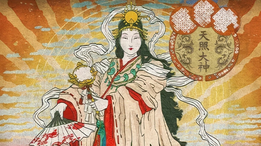 Богиня солнца Аматэрасу