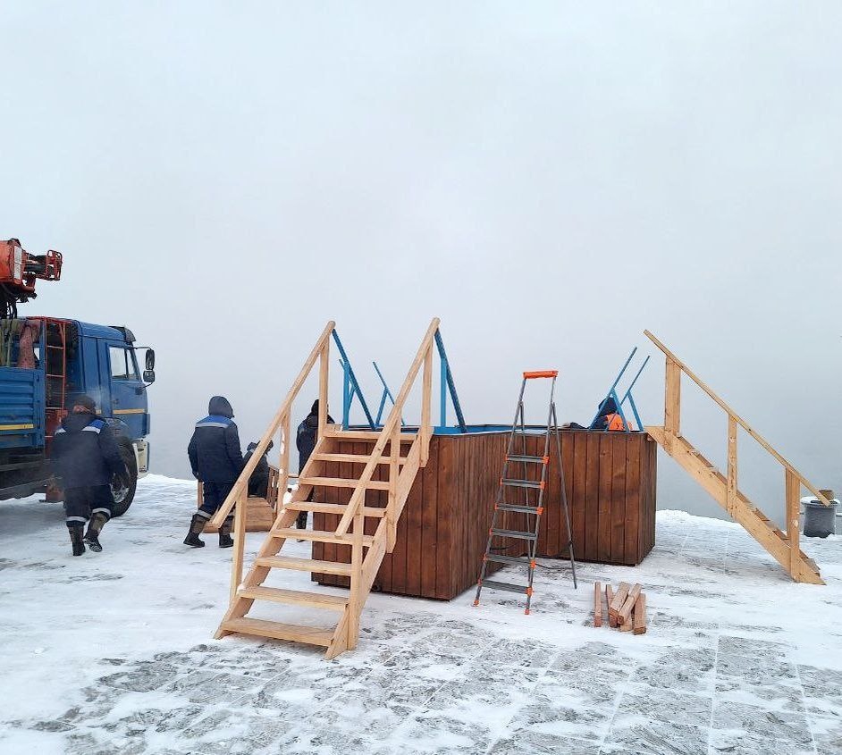     В Красноярском крае оборудуют почти два десятка купелей на Крещение