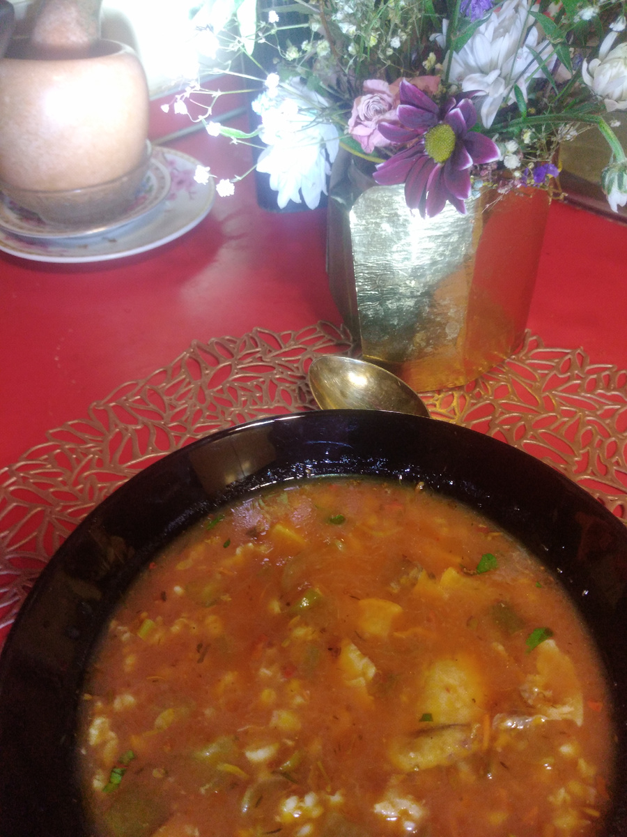 Вкусный рассольник😋 Фото автора канала на кухне