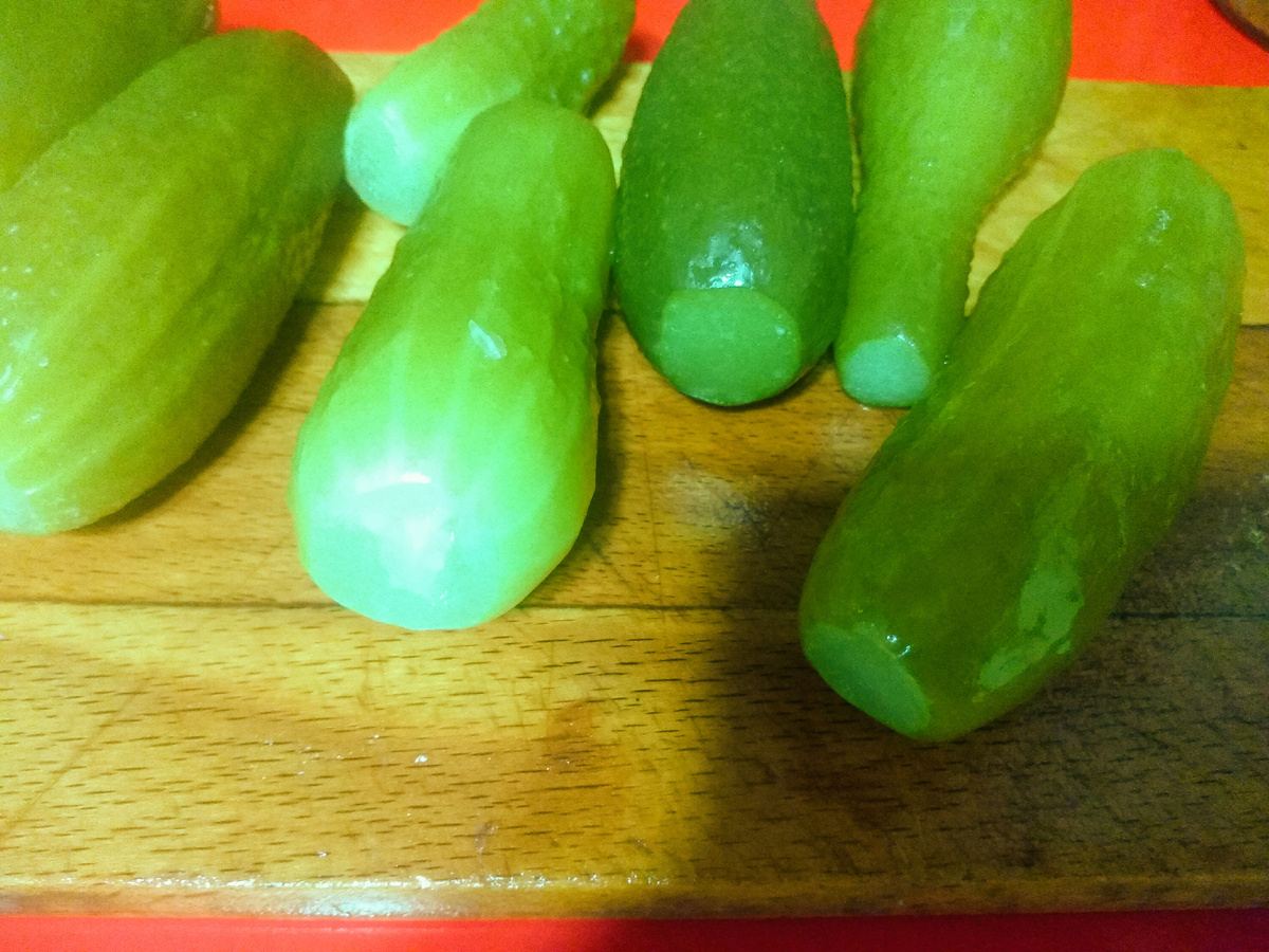 Огурцы для рассольника. Фото автора канала