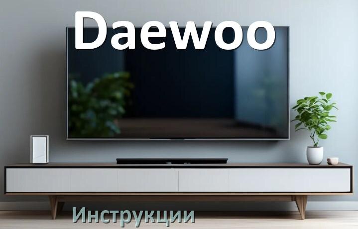 
Инструкция по эксплуатации телевизора Daewoo руководство пользователя на русском