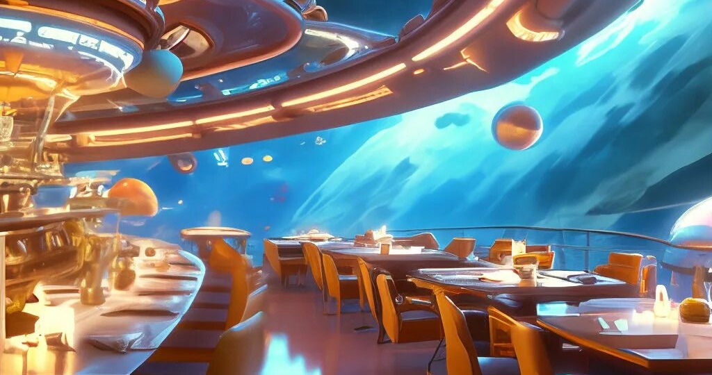 Ужин с видом на гибель Вселенной в ресторанчике "Многодорожье" у Конца Времён