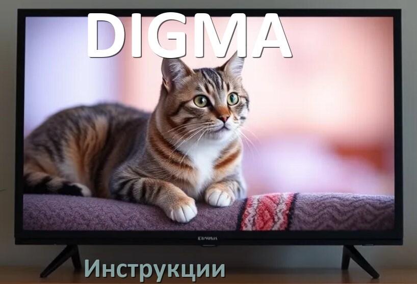 
Инструкция по эксплуатации телевизора DIGMA руководство пользователя на русском