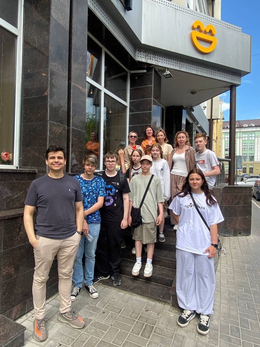 Экскурсия в ИТ парк Казани и общение с Рафаилом Венедиктовым. июнь 2024