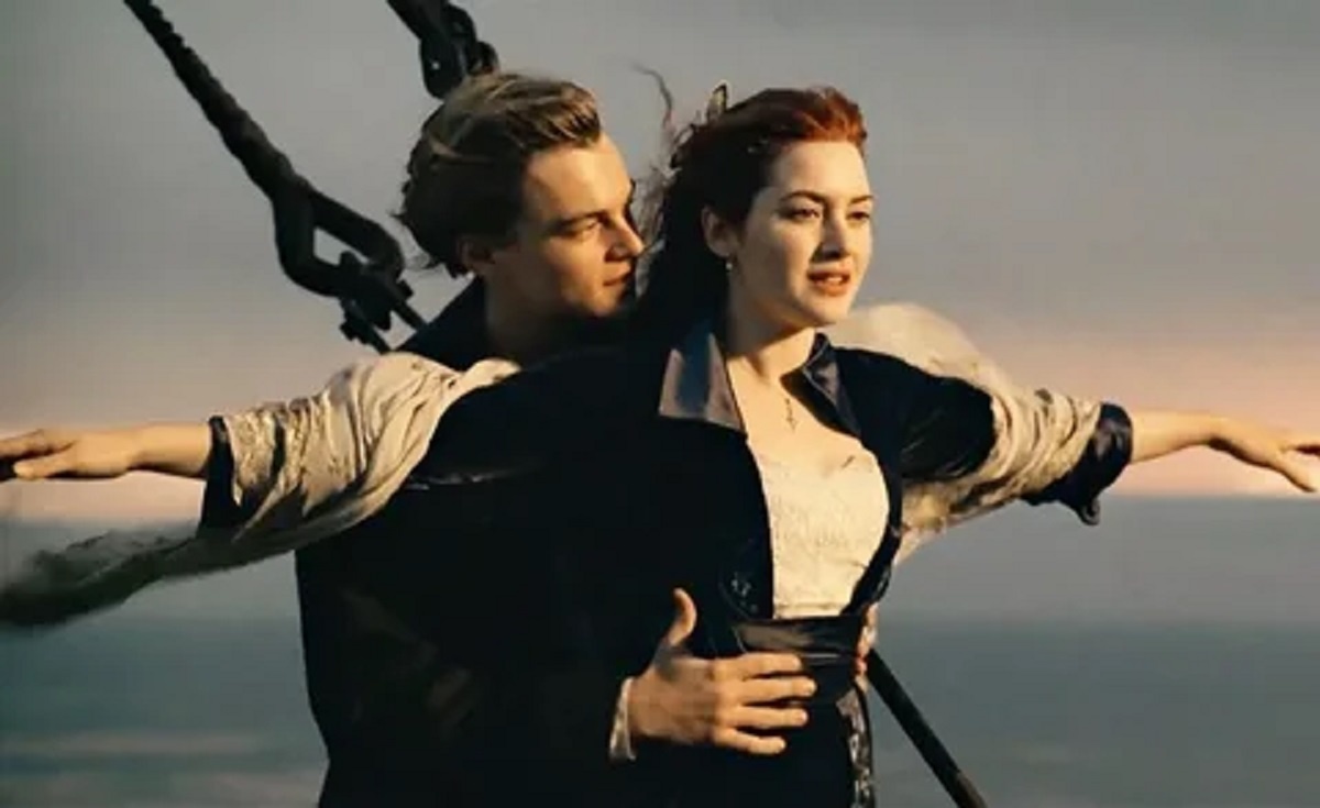 Леонардо ДиКаприо и Кейт Уинслет в «Титанике»