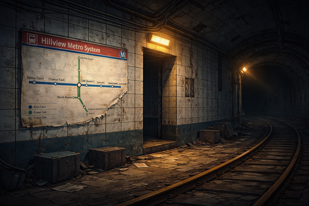 Примерный вид перегона 🚇