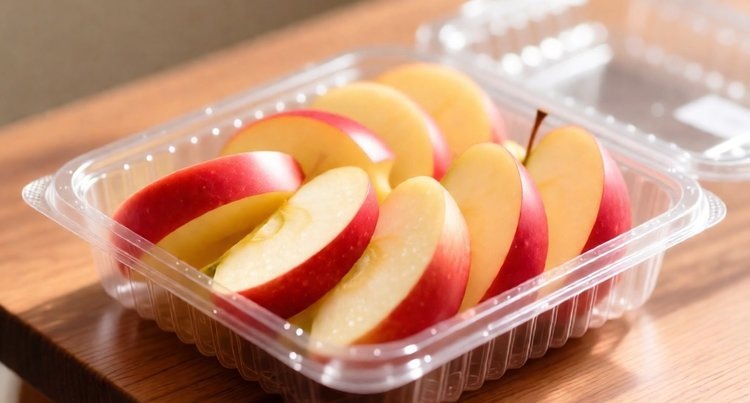 Съедобная пищевая пленка из 3 компонентов сделает яблоки в нарезке более полезными для здоровья