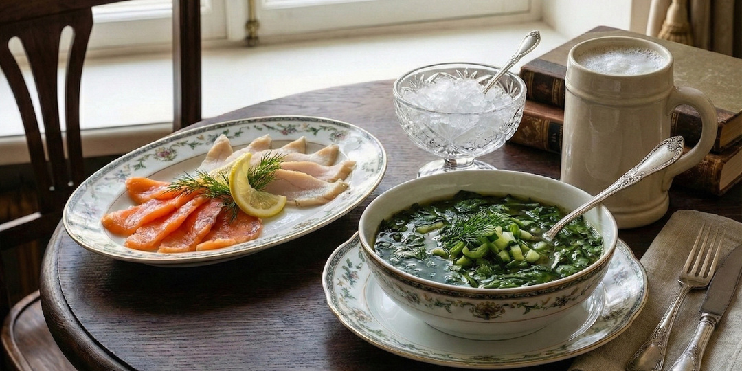 Блюда, которые мы утратили в 1917 (и оригинальный рецепт ботвиньи)