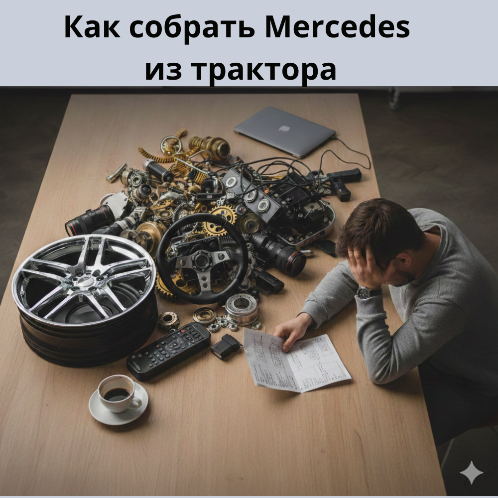 Маркетинговый хаос: когда купил 10 курсов, набрал запчастей от разных систем, а общая картина так и не сложилась. В инженерии UBAC мы не ищем новые детали, мы строим из них рабочую машину