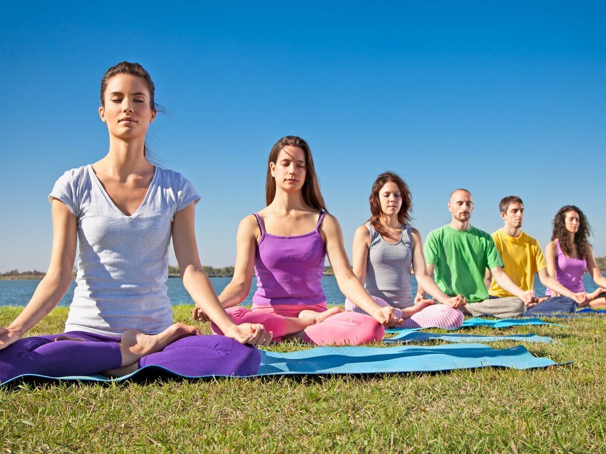    Занятия йогой | © Depositphotos.com / master2