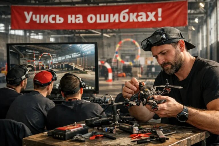    Почему обучение FPV меняет отношение к ошибкам "Обученик"
