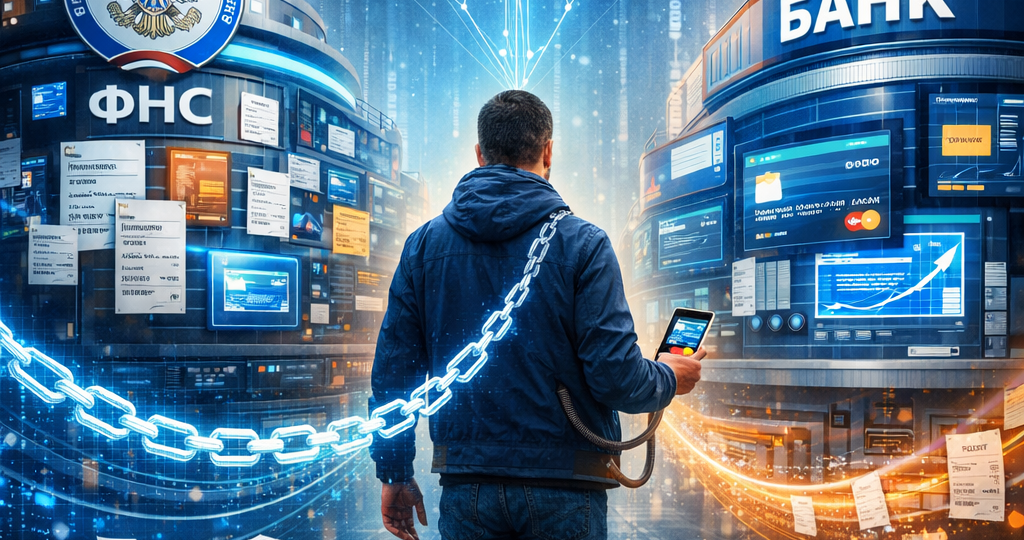 Цифровой поводок или удобство будущего? Как ФНС и банки собираются объединить ваши транзакции и чеки в единое целое