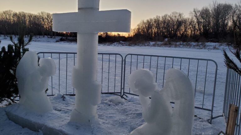    В Оренбурге почти готова Крещенская купель на Урале Оренбуржье