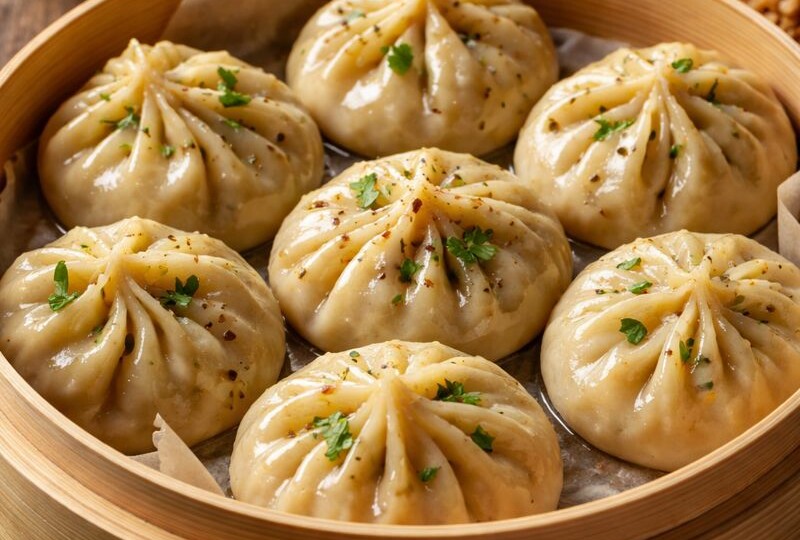 Манты, которые всегда получаются сочными