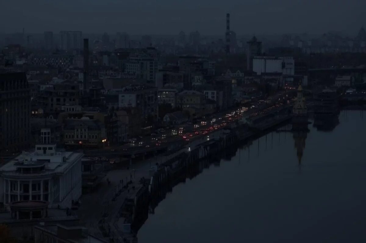    В Киеве пятый день продолжается блэкаут